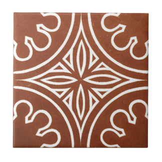 Azulejo De Cerâmica Vintage Irish Cerâmica Art Design Red