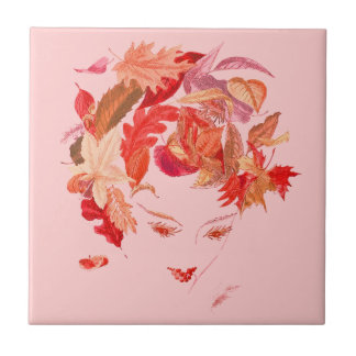 Azulejo De Cerâmica Vintage Mãe Natureza