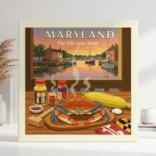 Azulejo De Cerâmica Vintage Maryland
