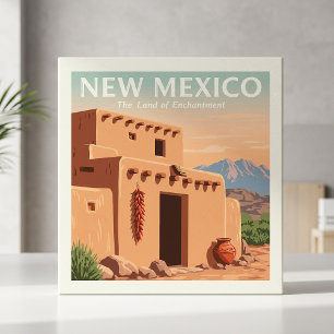 Azulejo De Cerâmica Vintage Novo México