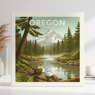 Azulejo De Cerâmica Vintage Oregon