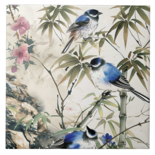 Azulejo De Cerâmica vintage (Toalhas de cozinha japonesas)