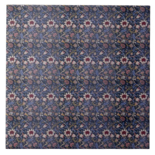Azulejo De Cerâmica Vintage William Morris Evenlode Textile Design