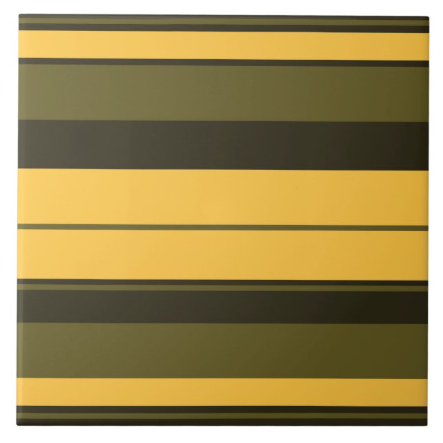 Azulejo De Cerâmica Vintage Yellow (Frente)