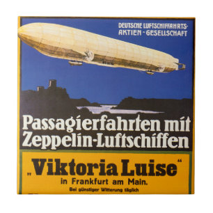 Azulejo De Cerâmica Vintage Zeppelin Viktoria Luise