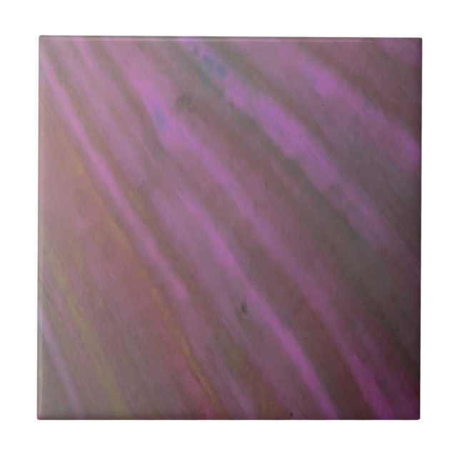 Azulejo De Cerâmica violeta abstrita de assunto (Frente)
