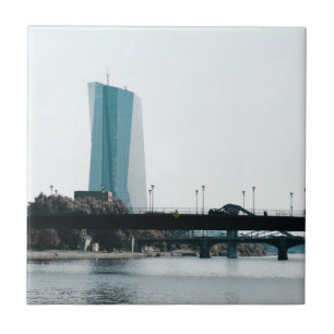 Azulejo De Cerâmica Vista de Frankfurt