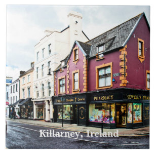 Azulejo De Cerâmica vista de rua de Killarney, Irlanda