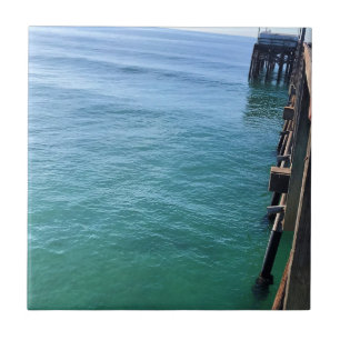 Azulejo De Cerâmica Vista do Pier, Newport Beach, Califórnia