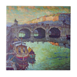 Azulejo De Cerâmica Vista do Santo Petersburgo (cidade russa)