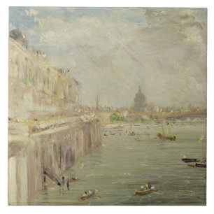 Azulejo De Cerâmica Vista do terraço e do St Paul da casa de Somerset,