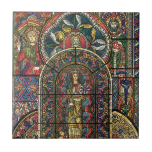 Azulejo De Cerâmica Vitral de Igreja, Arquitetura Antiga