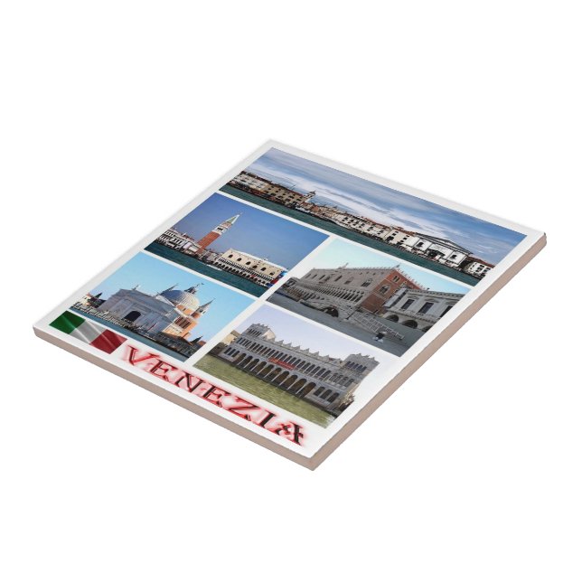 Azulejo De Cerâmica VNT031 VENICE, Mosaico, Verona, Itália (Lateral)