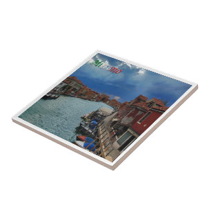 Azulejo De Cerâmica VNT055 VENICE, MURANO, Veneto, Itália