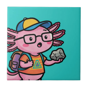 Azulejo De Cerâmica Você certamente axolotl perguntas Meme Sarcástico