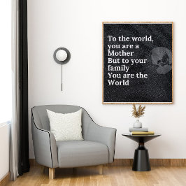 Azulejo De Cerâmica Você é nossa mãe do mundo