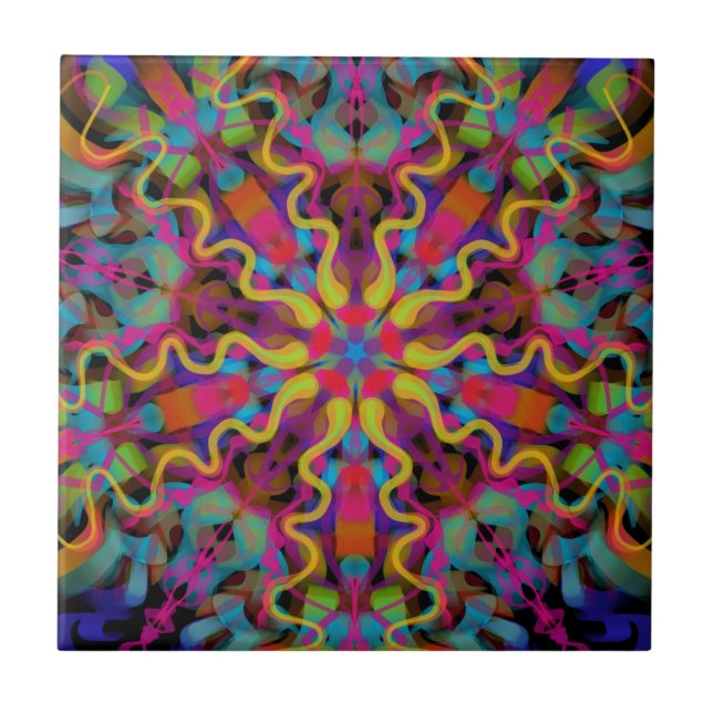 Azulejo De Cerâmica Voltar ao centro (Frente)