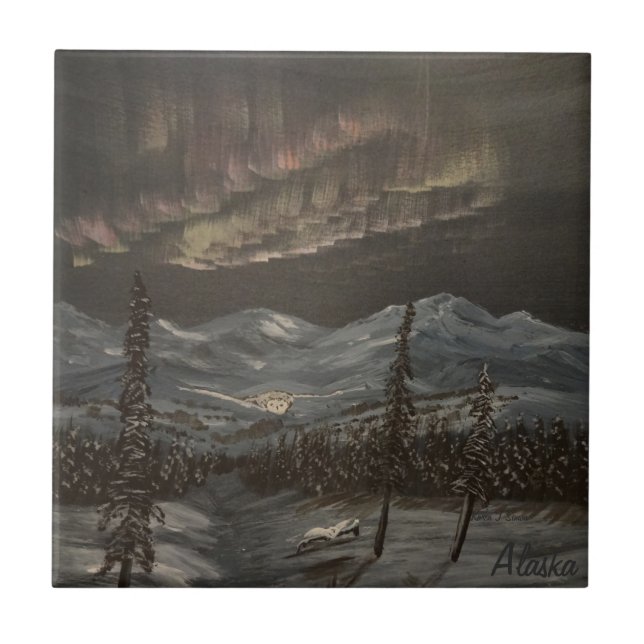 Azulejo De Cerâmica Vôo da coruja (Frente)