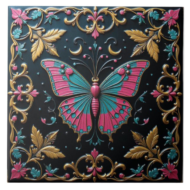 Azulejo De Cerâmica Voo Gossamer (Frente)