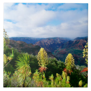 Azulejo De Cerâmica Waimea Canyon Kauai, Havaí