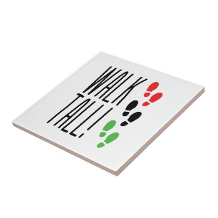 Azulejo De Cerâmica Walk Tall