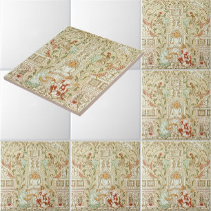 Azulejo De Cerâmica Walter Crane vintage A Casa Que Jack Construiu