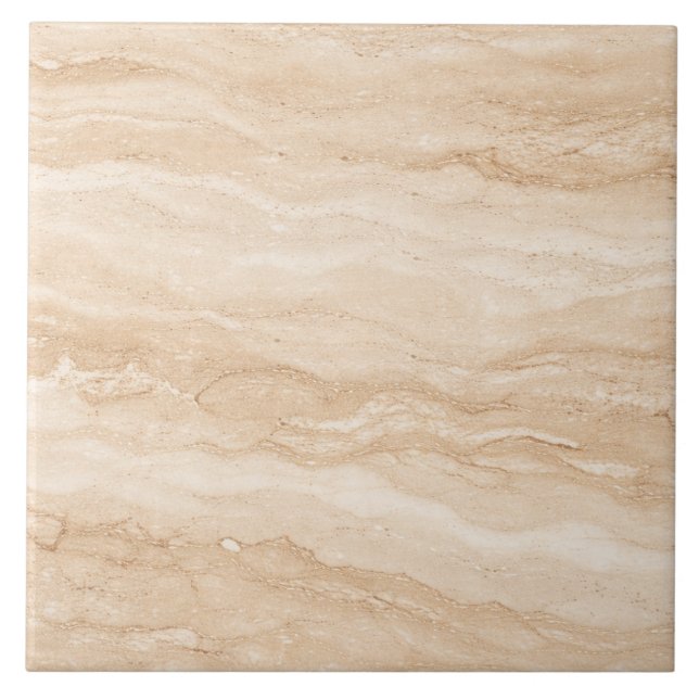 Azulejo De Cerâmica Warm Travertine Stone – Premium Ceramic Tile (Frente)
