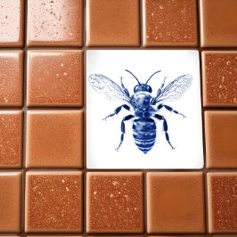 Azulejo De Cerâmica Wasp Faux Cyanotyope -