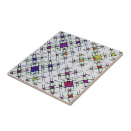 Azulejo De Cerâmica Weave Quântica