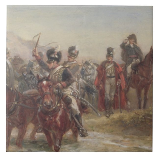 Azulejo De Cerâmica Wellington na espanha (óleo no painel) (par de (Frente)