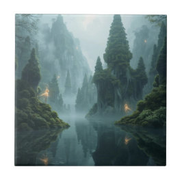 Azulejo De Cerâmica Where Winged Spirits Wander