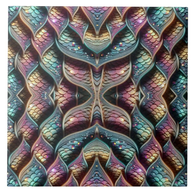 Azulejo De Cerâmica Where's The Mermaid (Frente)