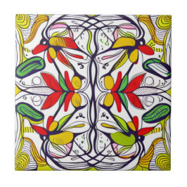 Azulejo De Cerâmica Whimsical Nordic Foley Art