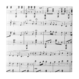 Azulejo De Cerâmica White Sheet Music
