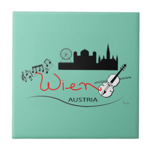 Azulejo De Cerâmica Wien, Áustria - Österreich
