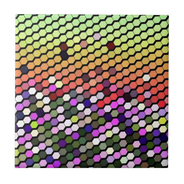 AZULEJO DE CERÂMICA  WILDFLOWERS (Frente)