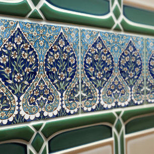 Azulejo De Cerâmica William De Morgan Unrelease Eterno Floral