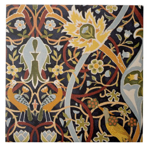 Azulejo De Cerâmica William Morris - Bullerswood, design de colheita