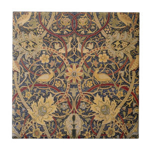 Azulejo De Cerâmica William Morris Bullerswood Faux Tapeçaria