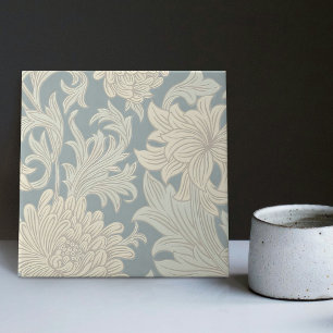 Azulejo De Cerâmica William Morris Chrysanthemum Pattern