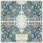 Azulejo De Cerâmica William Morris Craftsman Era Vintage Sketch à ESQU<br><div class="desc">LADO ESQUERDO PARA O PADRÃO: PEDIR NÚMEROS IGUAIS DE AZULEJO DO LADO ESQUERDO E DIREITO. NOTA: RECOMENDAÇÕES DE INSTALAÇÃO ABAIXO. Estes azulejos foram criados de uma imagem do Museu da Aquarela Vintage e guache pintaram os desenhos artísticos dos artesãos. Esses designs William Morris incluem elementos de desenho a lápis e...</div>