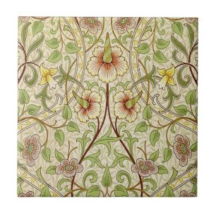 Azulejo De Cerâmica William Morris Daffodil Classic Flower Wallpaper