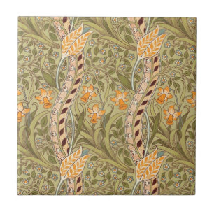 Azulejo De Cerâmica William Morris Daffodil Garden Flower Classic Bota