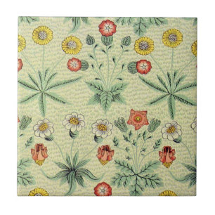 Azulejo De Cerâmica William Morris Daisy Floral Wallpaper Padrão