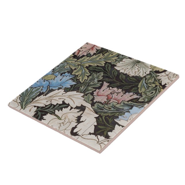 Azulejo De Cerâmica William Morris Decorative Art Wreath Standard (Lateral)