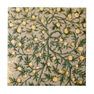 Azulejo De Cerâmica William Morris Floral Jardim de Frutas Flor Clássi