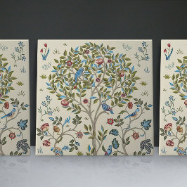 Azulejo De Cerâmica William Morris Kelmscott Tree Art Nouveau Birds