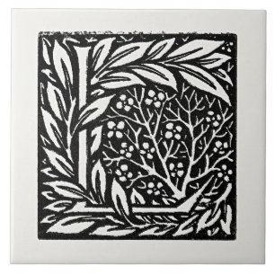Azulejo De Cerâmica William Morris, O Amor é Suficiente,