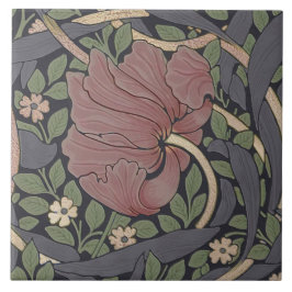 Azulejo De Cerâmica William Morris Pimpernel Vintage Padrão Cerâmico T