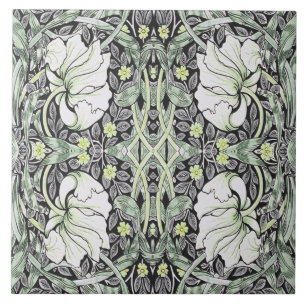 Azulejo De Cerâmica William Morris Pimpernel Vintage Padrão Sem Costur